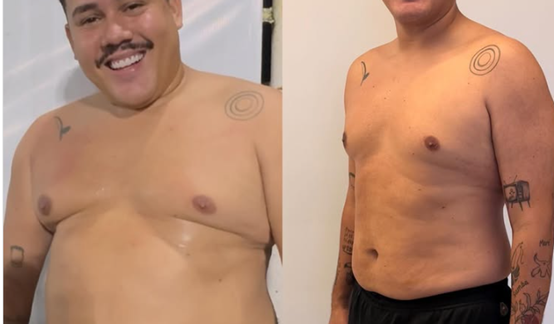 Ex-BBB Lucas Buda mostra físico após perder 31kg