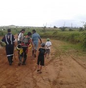 Motociclista sofre acidente durante treino de motocross em Arapiraca