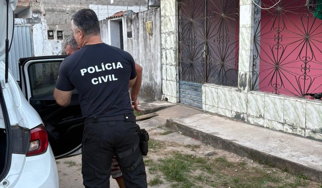 Foragido, padrasto que estuprava de enteada desde os oito anos no RN é preso em Maceió