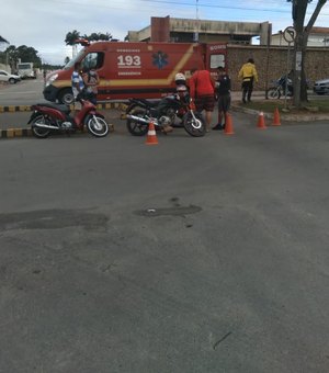 Após realizar conversão proibida, motociclistas provocam colisão em  Arapiraca