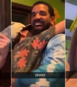 Rapper Drake dá R$ 50 mil de presente para fã que fazia aniversário em restaurante
