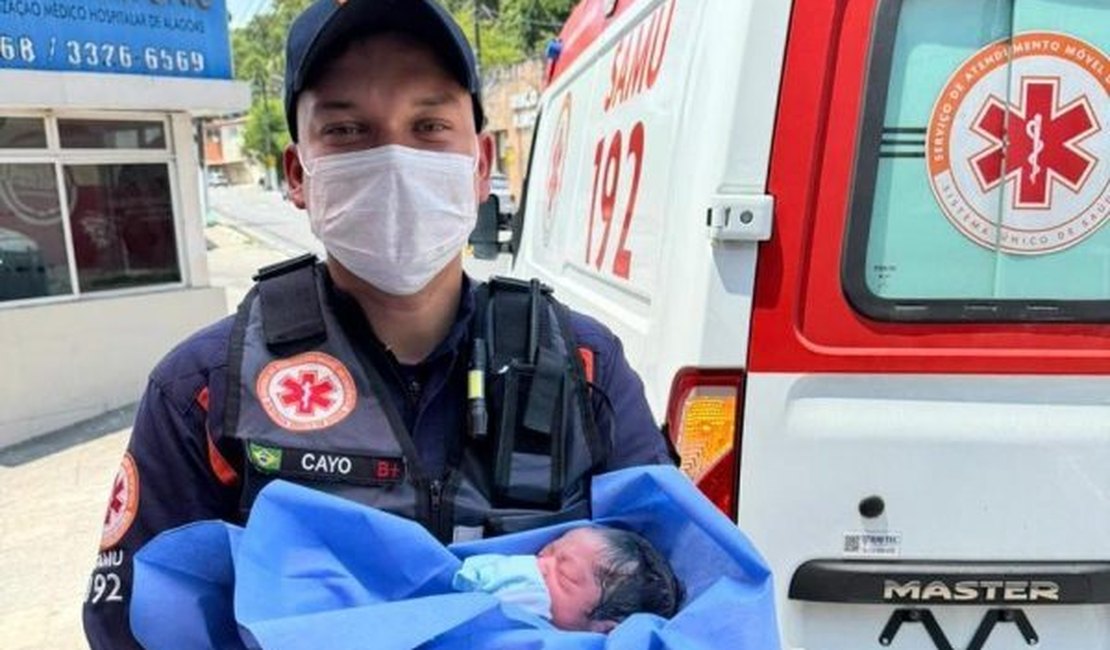 Parto de emergência é realizado na casa de gestante no bairro do Trapiche, em Maceió