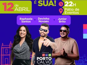 Porto Calvo divulga programação da festa de aniversário de 387 anos