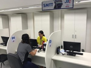 Atendimentos da SMTT na Central Já! do Maceió Shopping têm horário reduzido esta semana