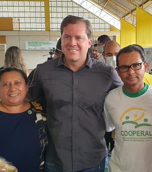 Marx Beltrão participa do lançamento do Programa de Aquisição de Alimentos em Arapiraca
