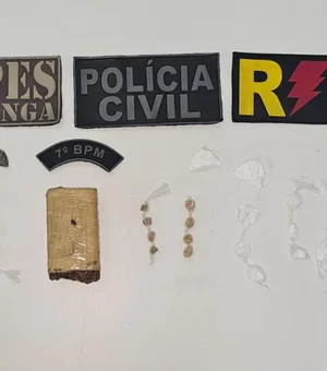Operação prende suspeito de tráfico e cumpre mandados de busca em Santana do Ipanema