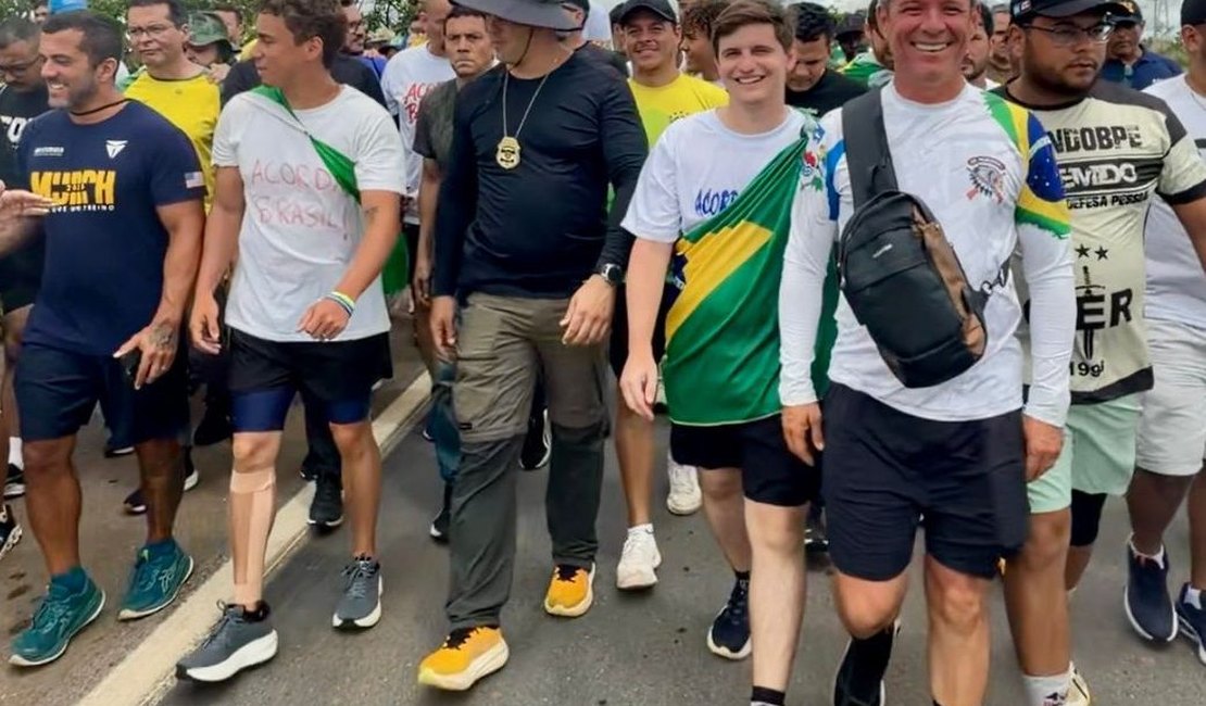 Cabo Bebeto convoca população para encerramento de caminhada e ato em Brasília