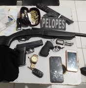 Polícia prende quadrilha suspeita de praticar assaltos em Arapiraca