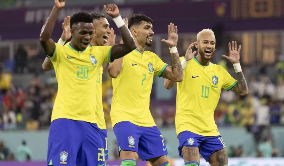 Brasil atropela a Coreia do Sul (4x1) e segue para as Quartas de Final da Copa