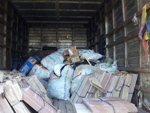 Polícia encontra produtos de origem ilícita em galpão no bairro Primavera