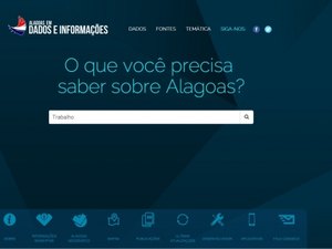 Plataforma online disponibiliza banco de dados sobre Alagoas