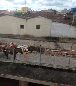 Moradores denunciam descarte irregular de lixo no bairro Baixão em Arapiraca