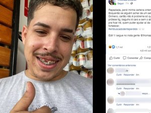 Rapaz perde dente da frente, faz pedido na internet e viraliza