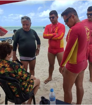 Turista sofre fortes dores em lancha no mar de Barra Grande