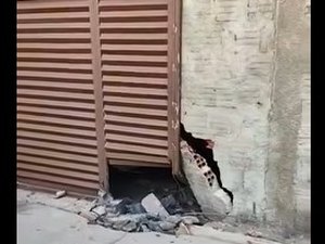 [Vídeo] Explosão em obra de transposição do Rio São Francisco atinge 40 casas