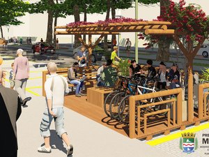 Amélia Rosa ganhará parklets em toda extensão da avenida