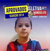 Talento alagoano lança rifa para participar do Mundialito de Fut7 2025 na Espanha