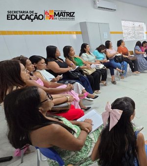 Matriz de Camaragibe promove formação e planejamento pedagógico com equipes gestoras da Educação