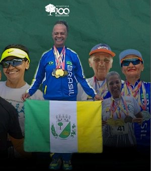 Seis atletas de Arapiraca se destacam na ﻿VI Copa Brasil de Atletismo Master na Paraíba