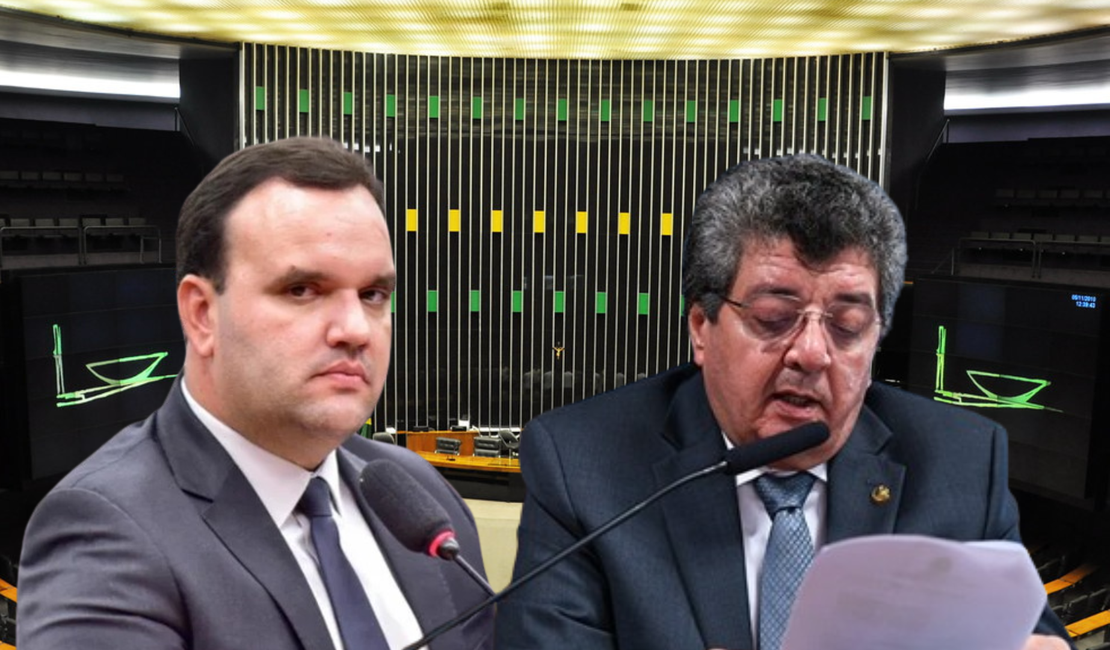 Os tímidos Luciano Amaral e Fernando Farias concorrem ao prêmio de melhor deputado federal e senador