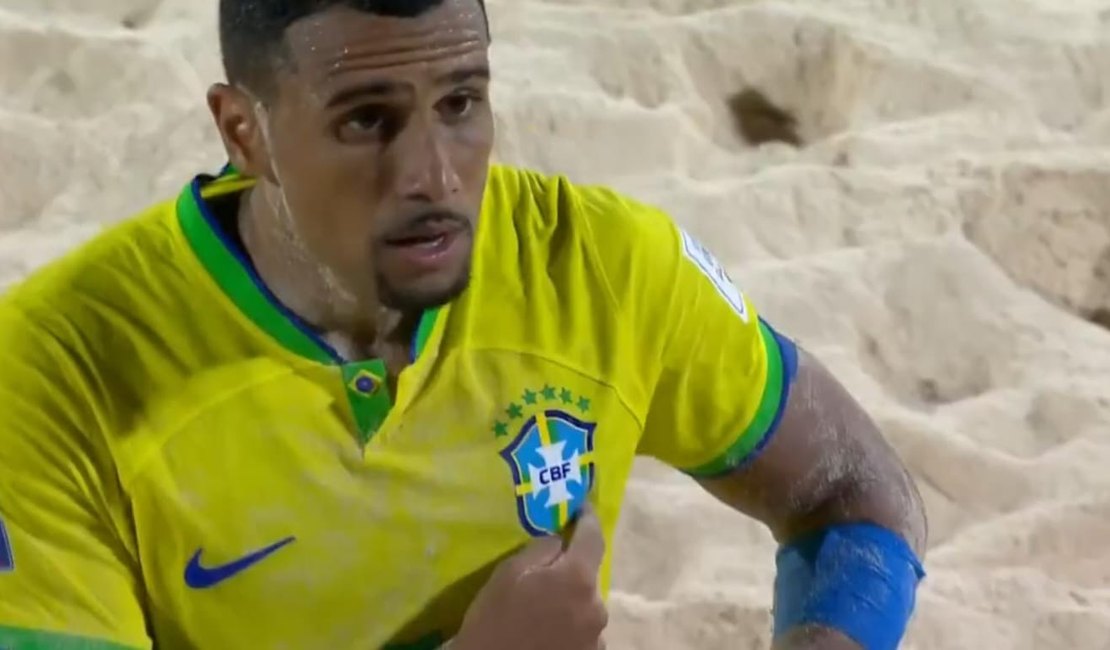 Brasil vence Belarus e é hepta da Copa do Mundo de Futebol de areia
