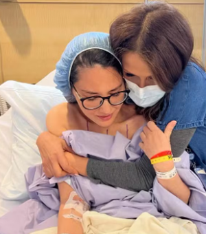 Olivia Munn, de 'X-Men', chora após mastectomia dupla por conta de câncer; vídeo