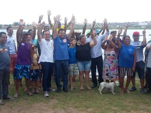 Nezinho apoia criação de colônia de pescadores no entorno do Lago Perucaba