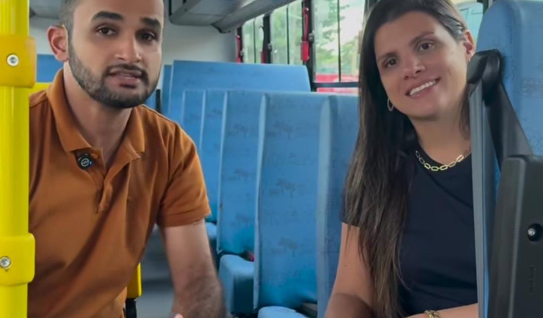 Prefeita anuncia chegada de novos ônibus escolares em Novo Lino