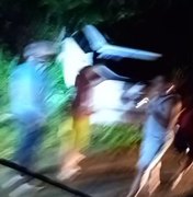 Acidente de trânsito deixa duas pessoas feridas na rodovia AL-105