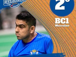 Atleta de Japaratinga é destaque no Campeonato Nordeste de Bocha Paralímpica