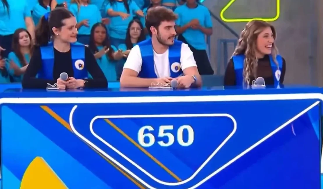 Celso Portiolli reage após filha não responder pergunta fácil no SBT