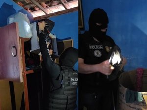 Operação Ruptura prende três suspeitos e apreende armas em Coruripe
