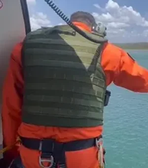 Bombeiros realizam buscas por jovem desaparecido no Rio São Francisco, em AL