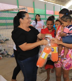 Prefeitura de Lagoa da Canoa distribui kits alimentícios e proporciona mesa mais farta na Semana Santa