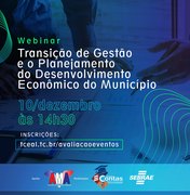 Evento debate transição de gestão e planejamento para municípios alagoanos