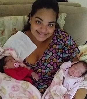 Mãe é intubada com Covid-19 após parto e só conhece gêmeas 24 dias depois