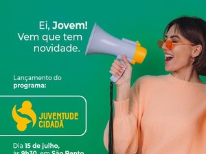 Prefeitura de Maragogi promoverá Juventude Cidadã nesta quinta-feira