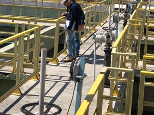 Unidades de distribuição da Casal no Sertão  são fiscalizadas pelos técnicos da Arsal