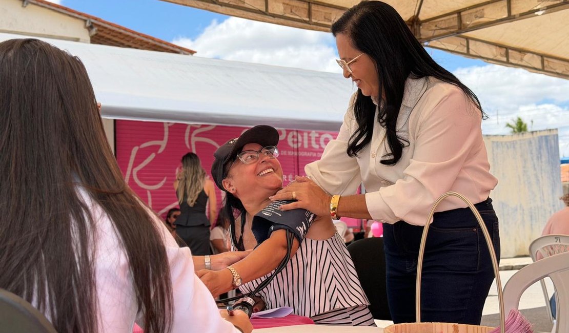 Lagoa da Canoa abre Outubro Rosa com oferta de 80 mamografias