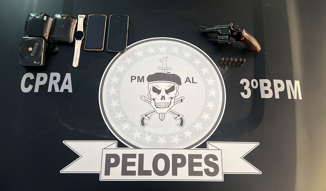 Segurança particular é preso com arma irregular durante abordagem policial