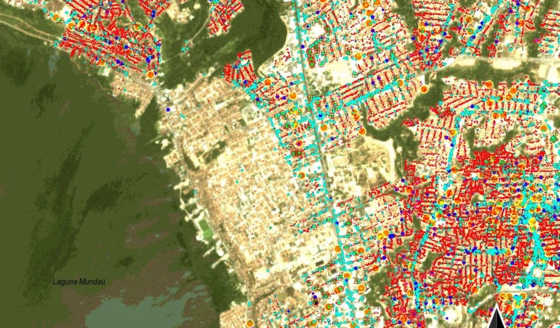 Censo 2022 do IBGE indica que não há população no bairro do Mutange, em Maceió﻿﻿﻿