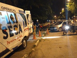 Lei Seca flagra três motoristas sob efeito de álcool em Maceió