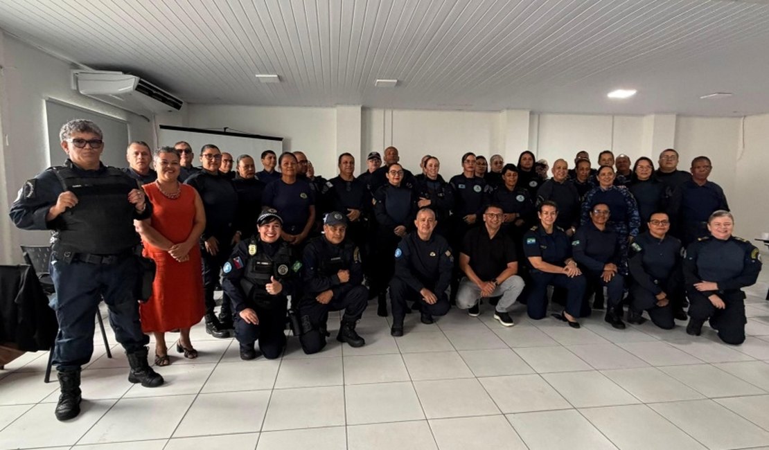 Guarda Municipal de Maceió é capacitada para atuar na proteção da mulher