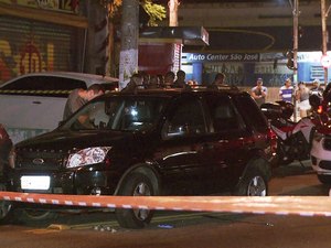 Tentativa de sequestro-relâmpago termina com tiroteio e suspeito morto 