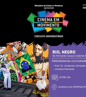 Projeto Cinema em Movimento exibe filmes gratuitos na Ufal