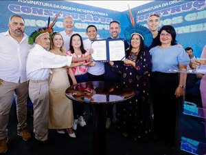 Estado e municípios inciarão obras da nova escola indígena na Aldeia Serra do Capela