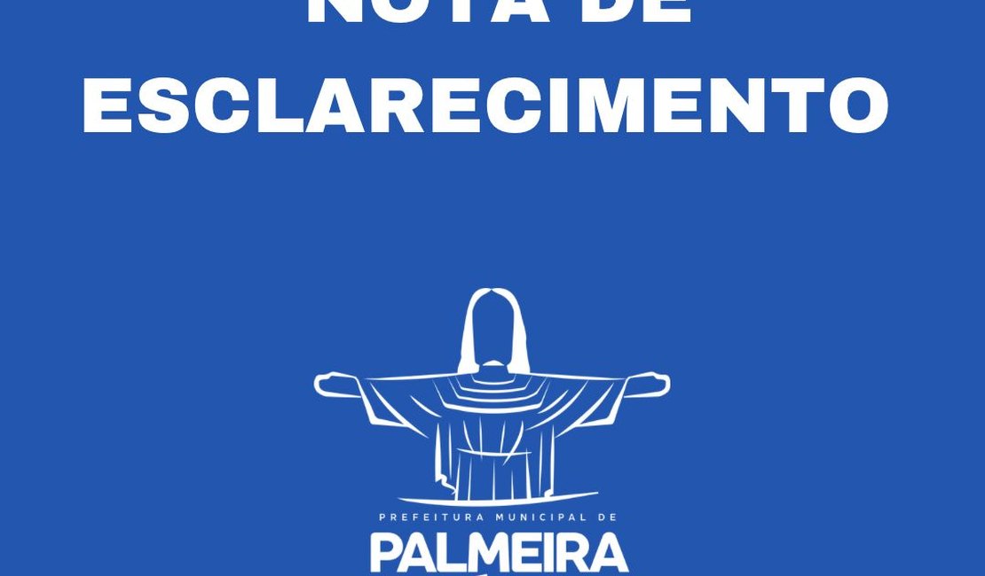 Prefeitura de Palmeira esclarece que não fez aquisição de kits de robótica junto à empresa Megalic