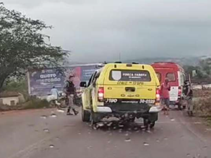 Motociclista de 22 anos sofre acidente na AL-115 em Palmeira dos Índios e é hospitalizado