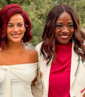 Bella Campos se encontra com Viola Davis em Paris