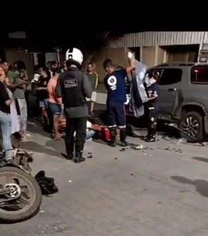 Rapaz de 20 anos morre e mulher fica gravemente ferida após acidente em Arapiraca